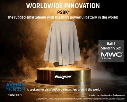 world biggest battery smartphone energizer p28k